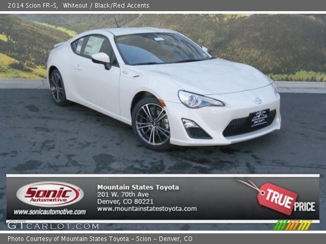 2014 Scion FR-S  in Whiteout