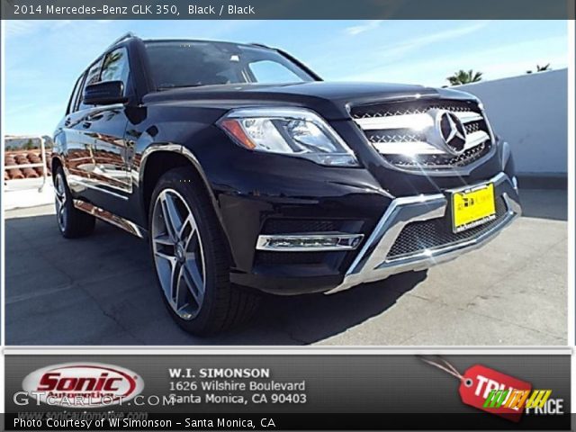 2014 Mercedes-Benz GLK 350 in Black