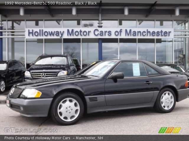 1992 Mercedes-Benz SL 500 Roadster in Black