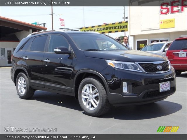 2015 Kia Sorento LX V6 in Black