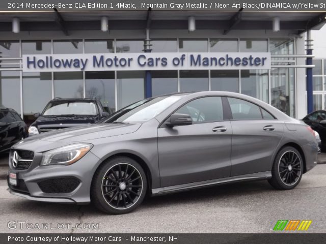 2014 Mercedes-Benz CLA Edition 1 4Matic in Mountain Gray Metallic