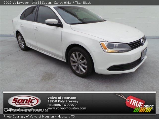 2012 Volkswagen Jetta SE Sedan in Candy White