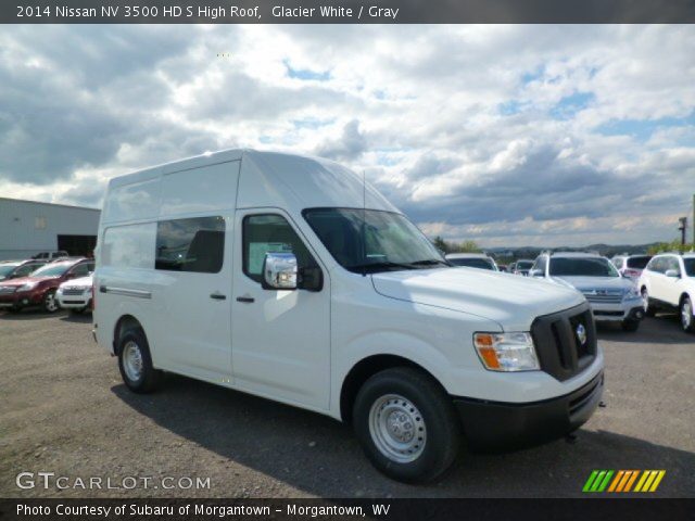 2014 Nissan NV 3500 HD S High Roof in Glacier White