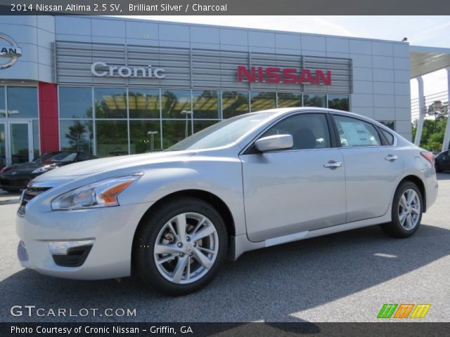 2014 Nissan Altima 2.5 SV in Brilliant Silver