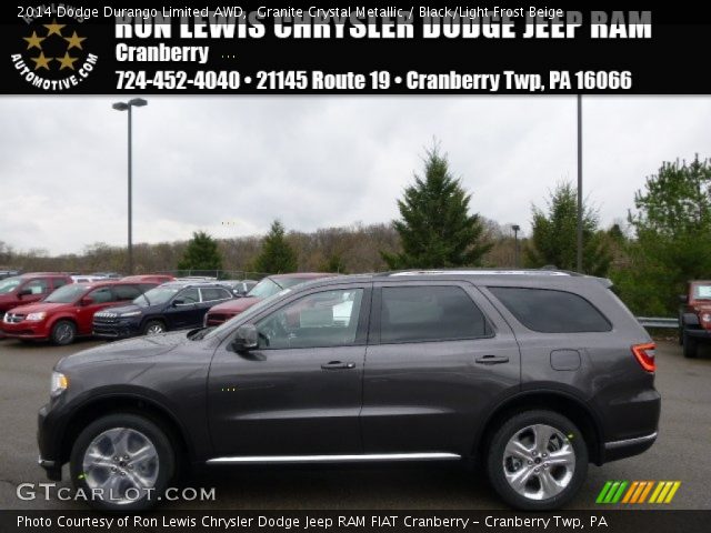 2014 Dodge Durango Limited AWD in Granite Crystal Metallic