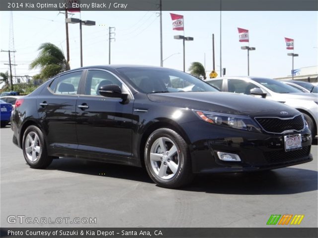 2014 Kia Optima LX in Ebony Black