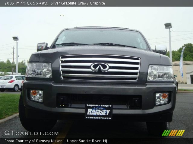 2005 Infiniti QX 56 4WD in Silver Graphite Gray