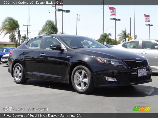 2014 Kia Optima LX in Ebony Black