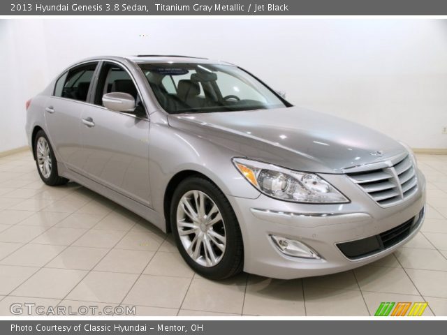 2013 Hyundai Genesis 3.8 Sedan in Titanium Gray Metallic