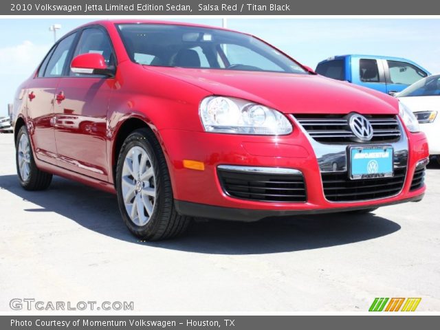 2010 Volkswagen Jetta Limited Edition Sedan in Salsa Red