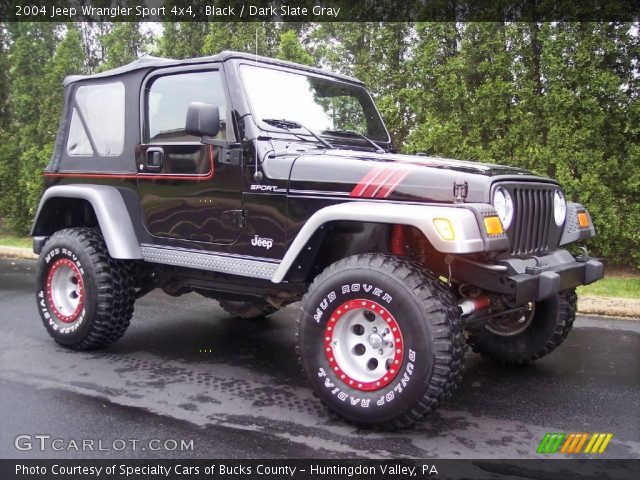 2004 Jeep Wrangler Sport 4x4 in Black