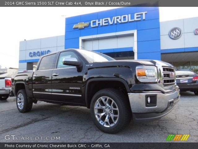 2014 GMC Sierra 1500 SLT Crew Cab 4x4 in Onyx Black