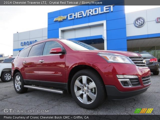 2014 Chevrolet Traverse LTZ in Crystal Red Tintcoat