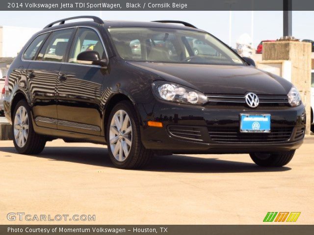2014 Volkswagen Jetta TDI SportWagen in Black