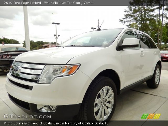 2010 Ford Edge Limited in White Platinum Tri-Coat
