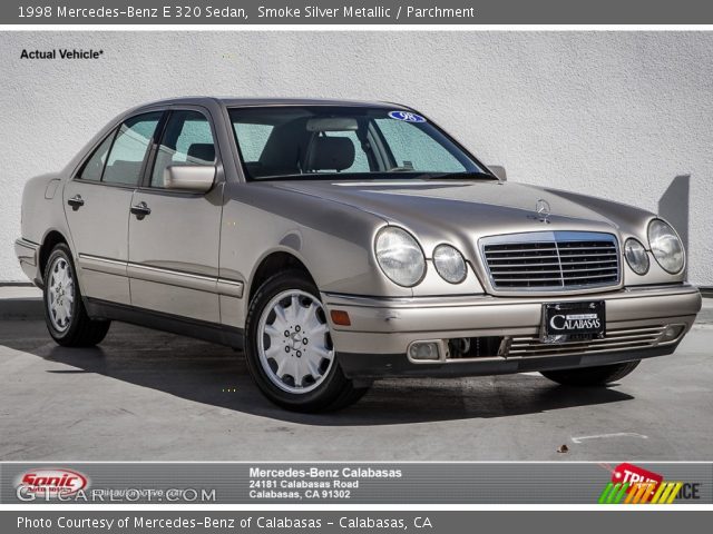 1998 Mercedes-Benz E 320 Sedan in Smoke Silver Metallic