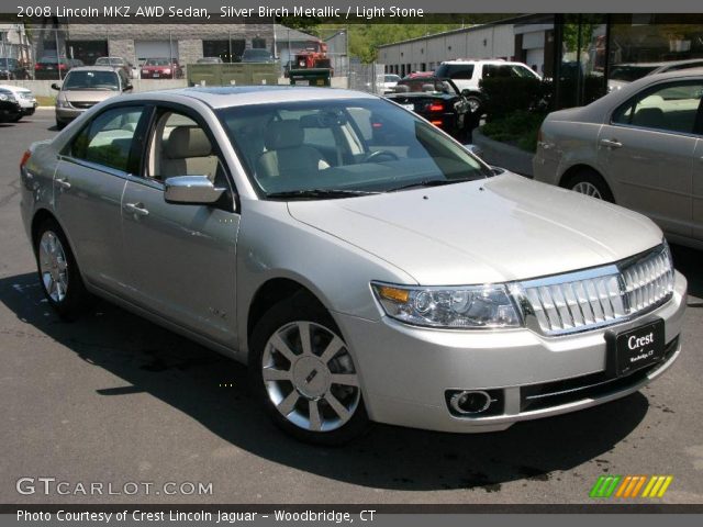 2008 Lincoln MKZ AWD Sedan in Silver Birch Metallic