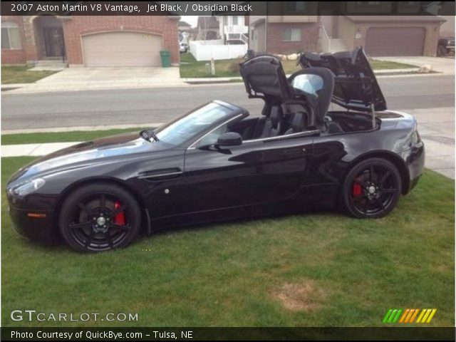 2007 Aston Martin V8 Vantage  in Jet Black