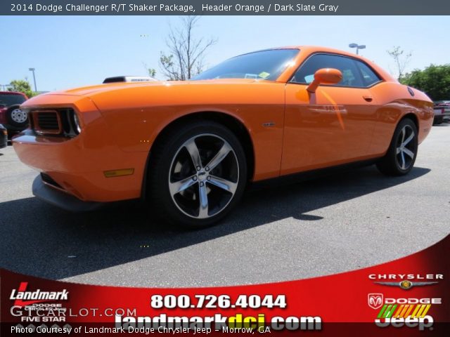 2014 Dodge Challenger R/T Shaker Package in Header Orange