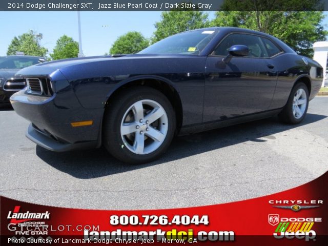 2014 Dodge Challenger SXT in Jazz Blue Pearl Coat