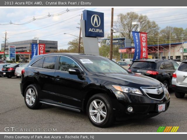 2013 Acura RDX AWD in Crystal Black Pearl