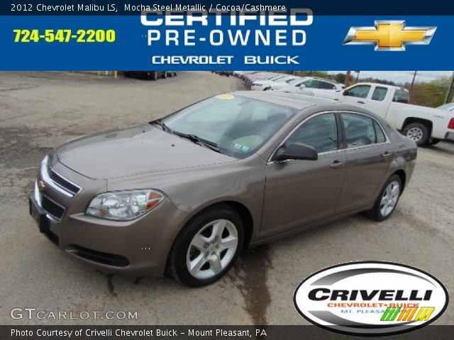2012 Chevrolet Malibu LS in Mocha Steel Metallic