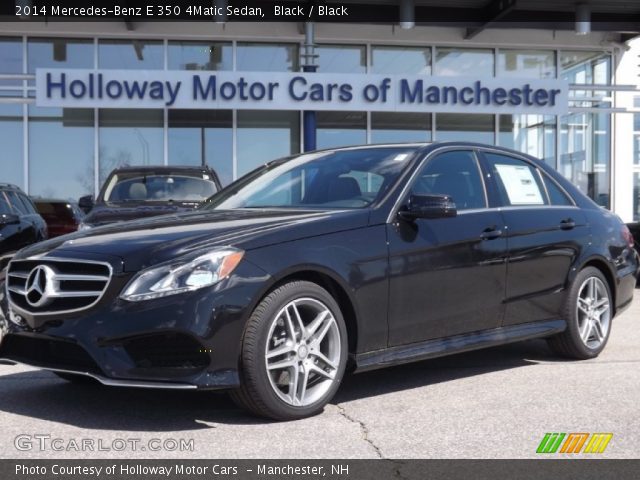 2014 Mercedes-Benz E 350 4Matic Sedan in Black