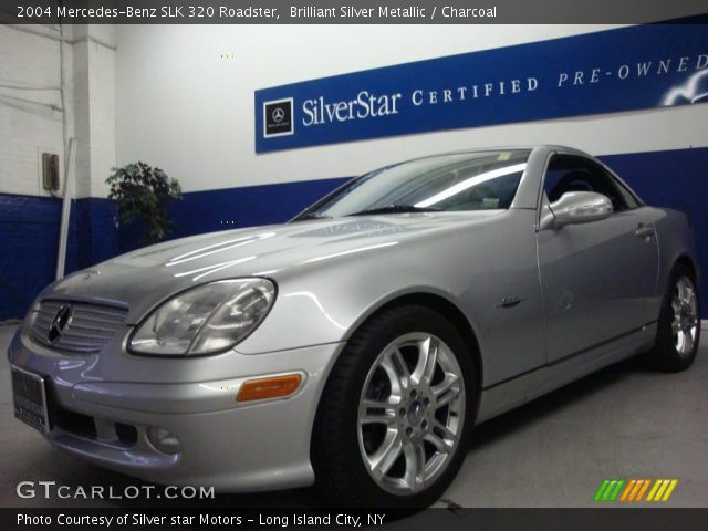 2004 Mercedes-Benz SLK 320 Roadster in Brilliant Silver Metallic