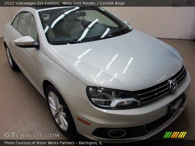 2012 Volkswagen Eos Komfort in White Gold Metallic