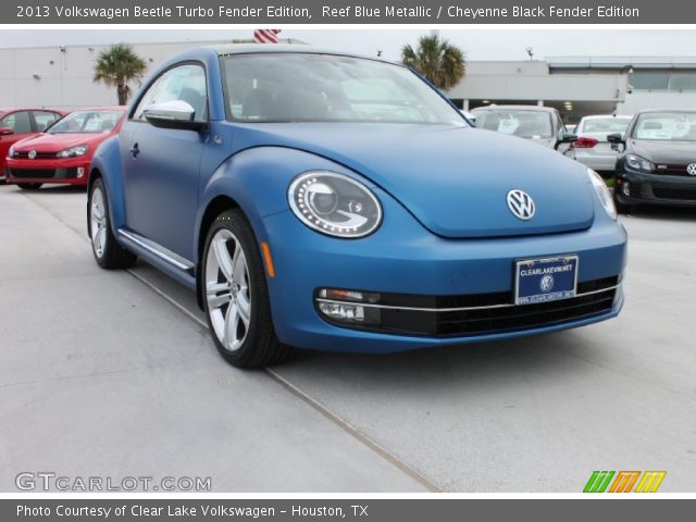 2013 Volkswagen Beetle Turbo Fender Edition in Reef Blue Metallic