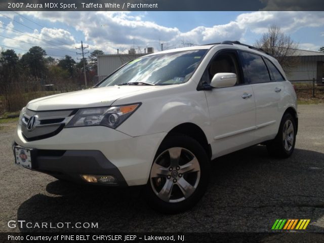 2007 Acura MDX Sport in Taffeta White
