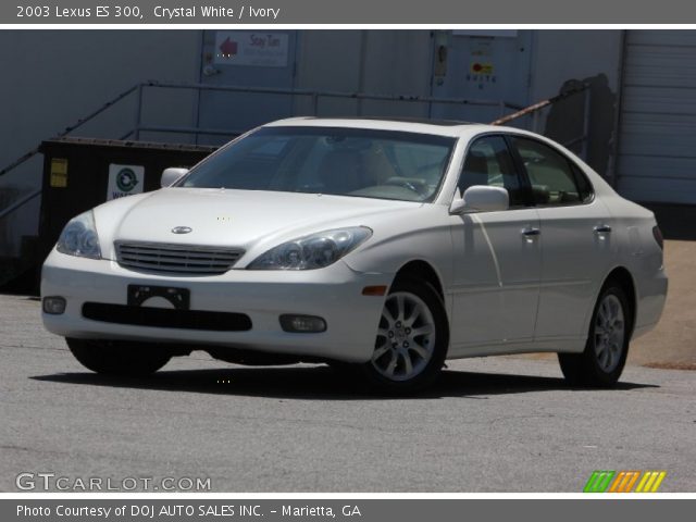 2003 Lexus ES 300 in Crystal White