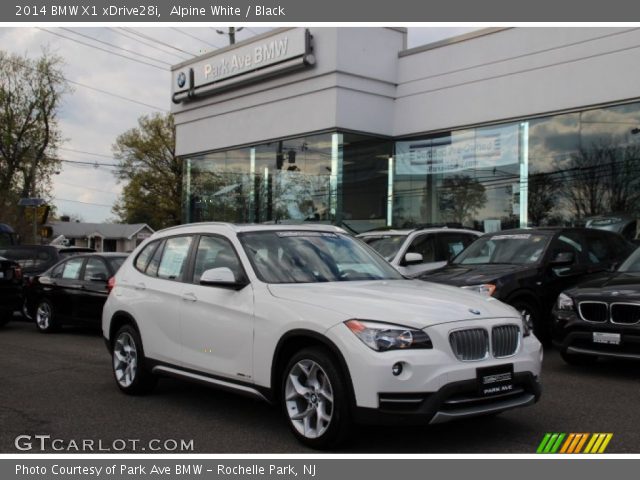 2014 BMW X1 xDrive28i in Alpine White