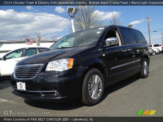 2014 Chrysler Town & Country 30th Anniversary Edition in Brilliant Black Crystal Pearl