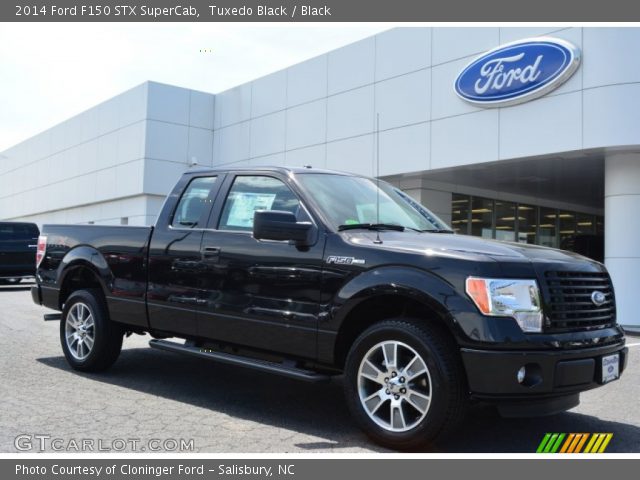 2014 Ford F150 STX SuperCab in Tuxedo Black