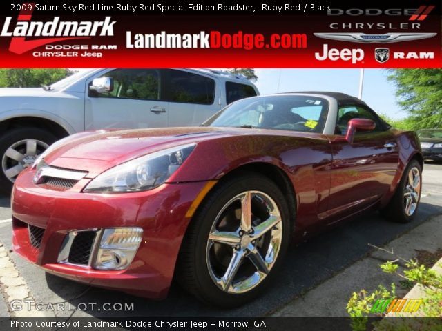 2009 Saturn Sky Red Line Ruby Red Special Edition Roadster in Ruby Red