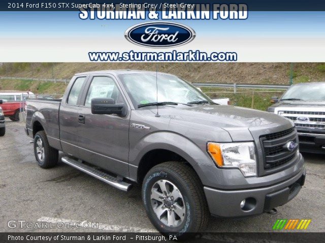 2014 Ford F150 STX SuperCab 4x4 in Sterling Grey