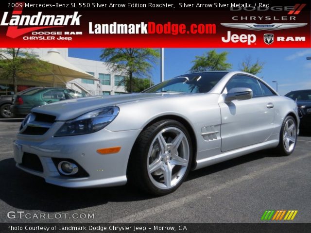 2009 Mercedes-Benz SL 550 Silver Arrow Edition Roadster in Silver Arrow Silver Metallic