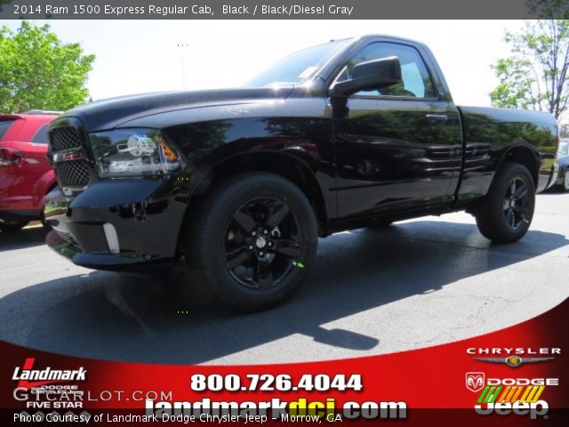 2014 Ram 1500 Express Regular Cab in Black