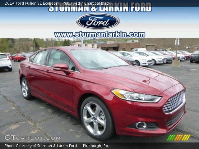 2014 Ford Fusion SE EcoBoost in Ruby Red