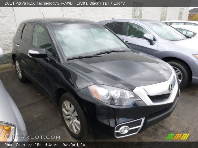 2011 Acura RDX Technology SH-AWD in Crystal Black Pearl