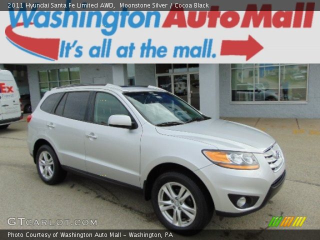 2011 Hyundai Santa Fe Limited AWD in Moonstone Silver