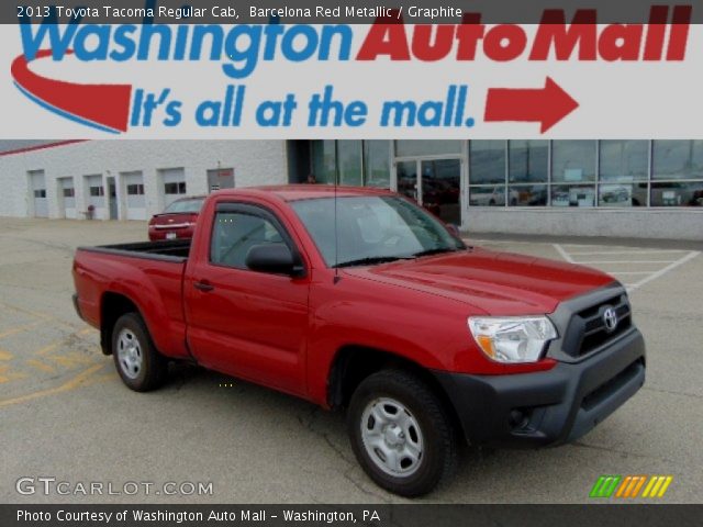 2013 Toyota Tacoma Regular Cab in Barcelona Red Metallic
