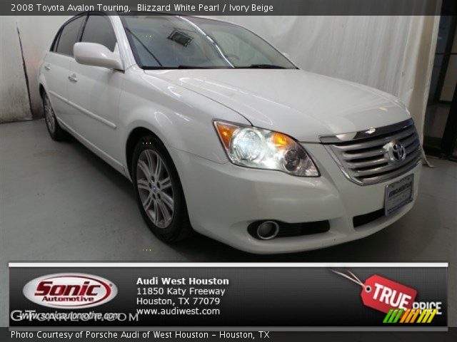 2008 Toyota Avalon Touring in Blizzard White Pearl