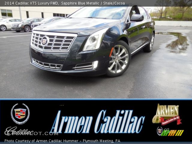 2014 Cadillac XTS Luxury FWD in Sapphire Blue Metallic