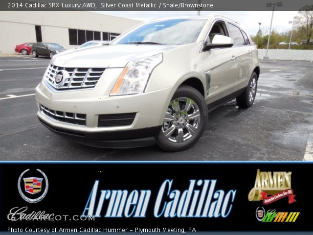 2014 Cadillac SRX Luxury AWD in Silver Coast Metallic