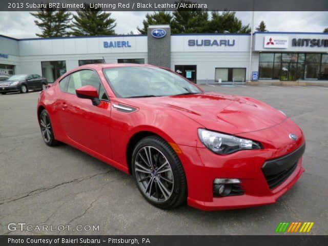 2013 Subaru BRZ Limited in Lightning Red