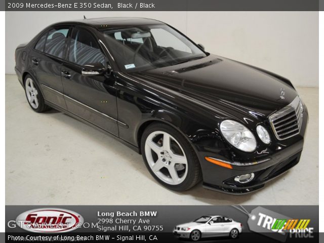 2009 Mercedes-Benz E 350 Sedan in Black