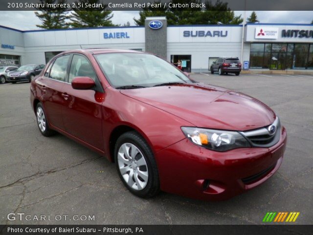 2010 Subaru Impreza 2.5i Sedan in Camellia Red Pearl