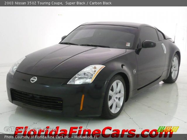 2003 Nissan 350Z Touring Coupe in Super Black